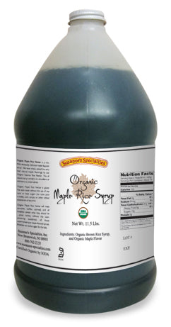 1 Gallon of Organic Maple Rice Syrup